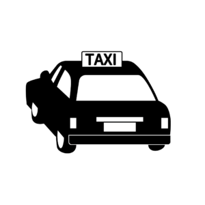 タクシーのイラスト