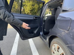 タクシードライバーの写真