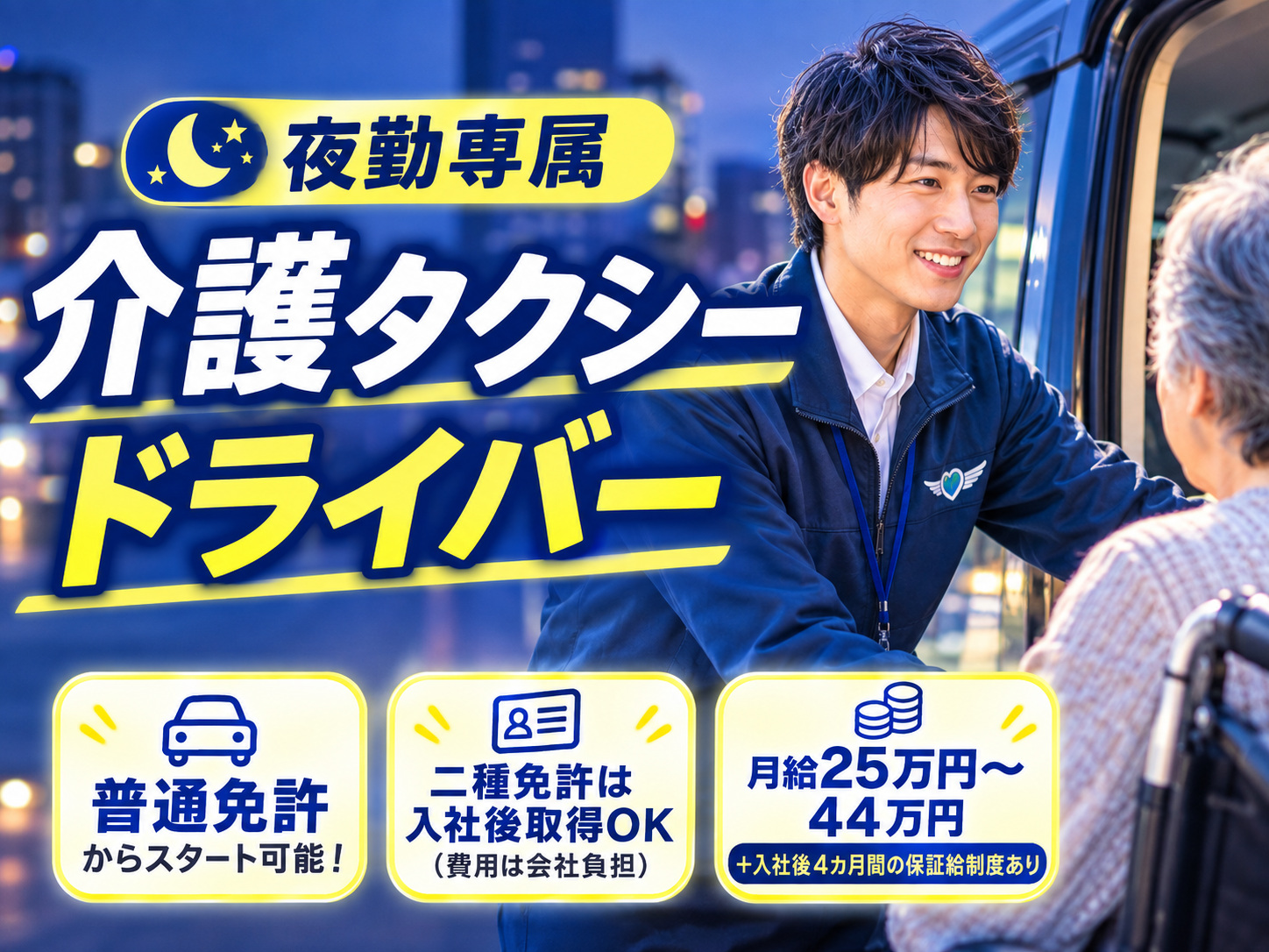介護タクシードライバーのアイキャッチ